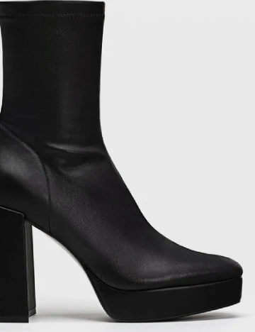 Botine Stradivarius, negru