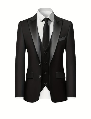 Costum SHEIN, negru