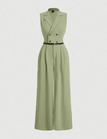 Salopeta SHEIN CURVE, verde