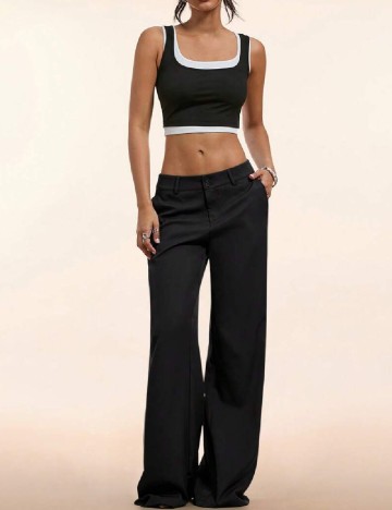 Pantaloni Forever 21, negru