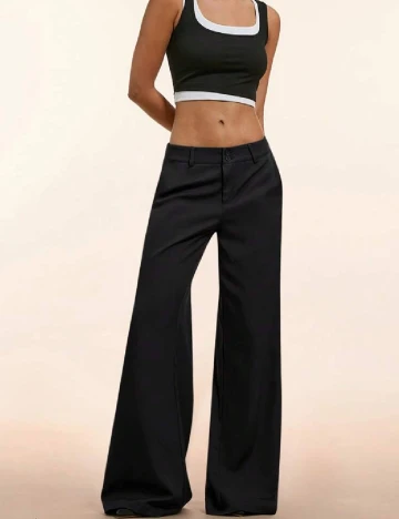Pantaloni Forever 21, negru Negru