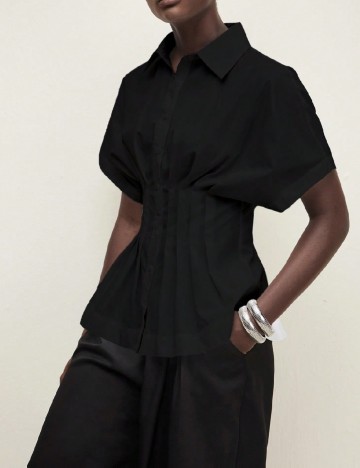 
						Camasa SHEIN, negru