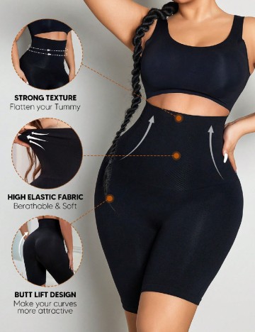 
						Colanti modelatori SHEIN, negru