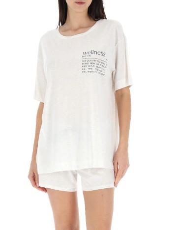 
						Pijama Triumph, alb