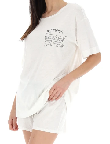 Pijama Triumph, alb