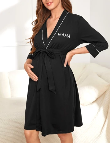 Halat SHEIN Maternity, negru Negru