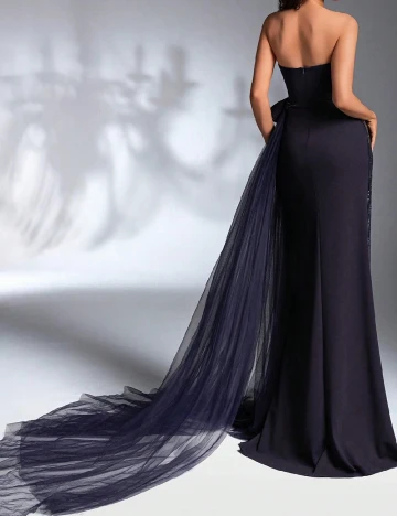 Rochie lunga SHEIN, bleumarin inchis