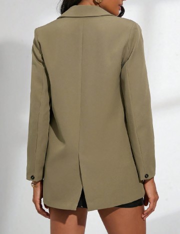 Sacou Oversize SHEIN, kaki