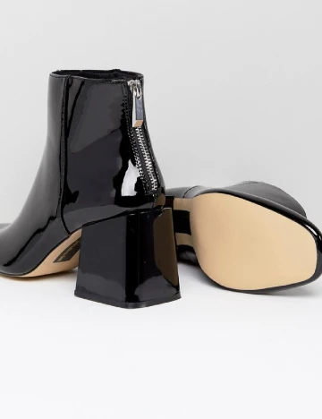 Botine Stradivarius, negru