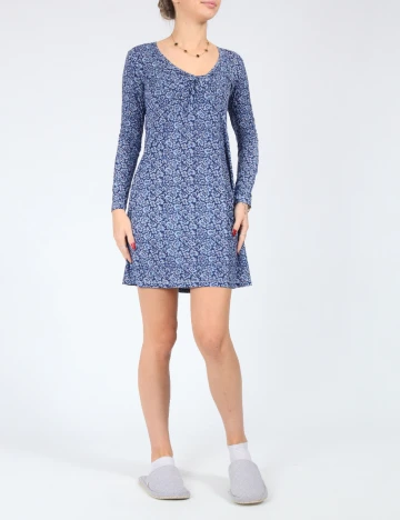 Rochie de noapte Evelace, albastru