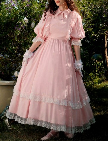 
						Rochie lunga SHEIN, roz