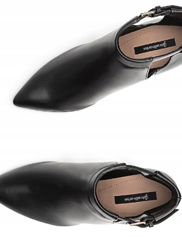 Botine Stradivarius, negru