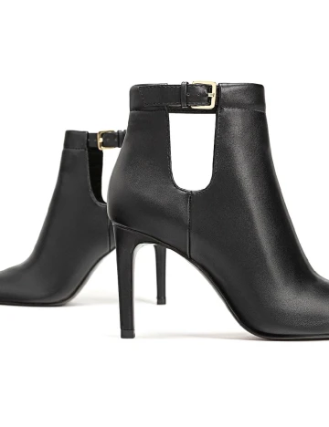 Botine Stradivarius, negru