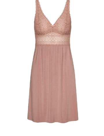Rochie de noapte Triumph, roz pudra inchis
