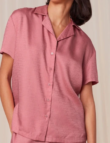 Camasa pijama Triumph, roz