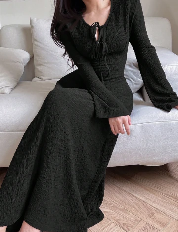 Rochie lunga SHEIN, negru