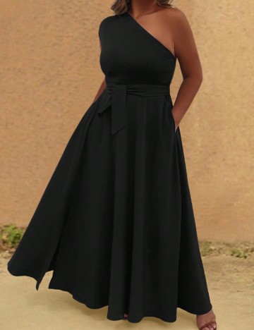 
						Rochie lunga SHEIN CURVE, negru