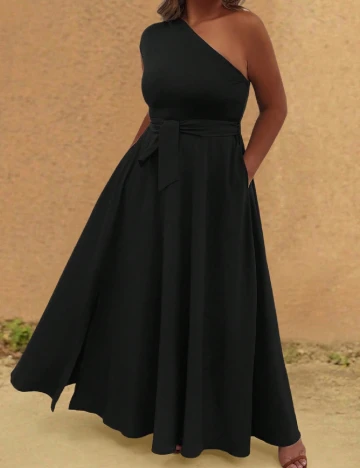 Rochie lunga SHEIN CURVE, negru