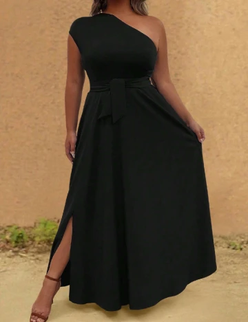 Rochie lunga SHEIN CURVE, negru