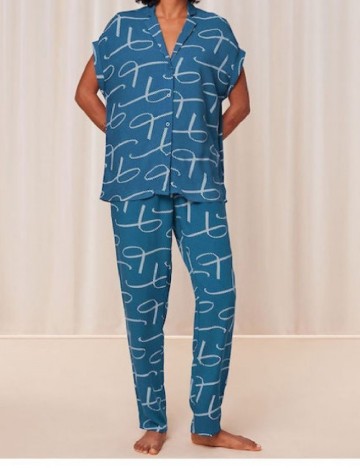 
						Pijama Triumph, albastru