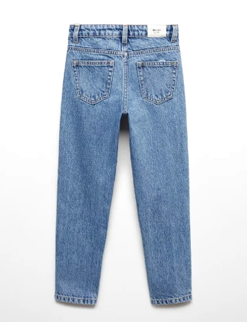 Blugi Mango Kids, albastru Albastru