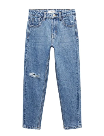 Blugi Mango Kids, albastru Albastru