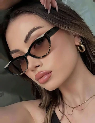 Ochelari de soare SHEIN, negru Negru