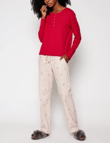 Pijama Triumph, mix culori