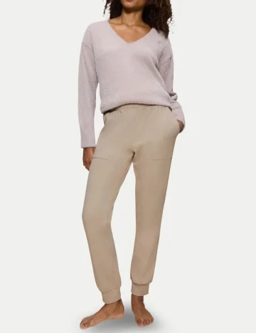 Pantaloni de pijama Triumph, bej