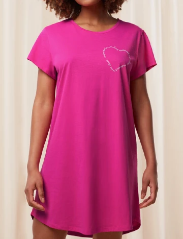 Rochie de noapte Triumph, roz