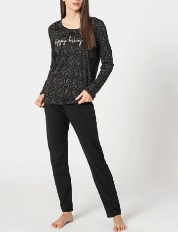 Pijama Triumph, negru