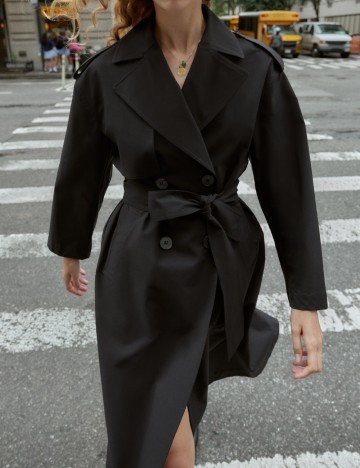 Trench Zra, negru