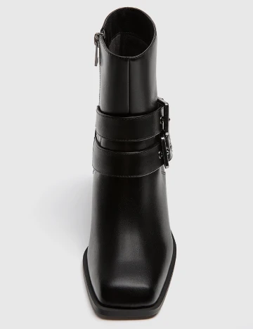 Botine Stradivarius, negru