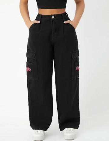 Blugi SHEIN, negru