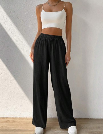 
						Pantaloni SHEIN, negru