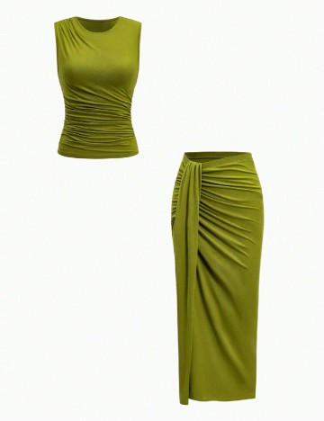 
						Compleu SHEIN, verde