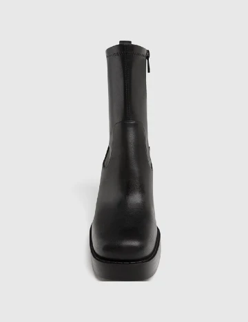 Botine Stradivarius, negru