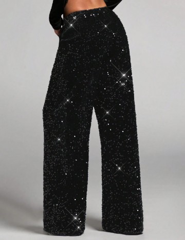 Pantaloni SHEIN, negru