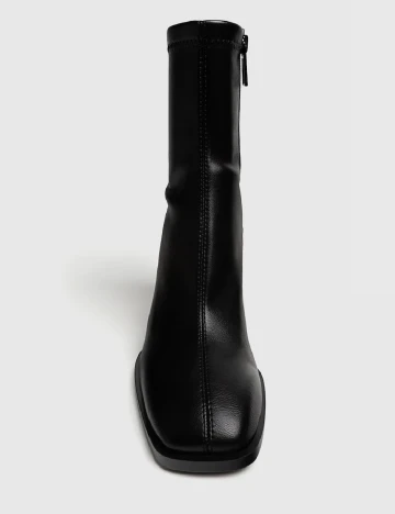 Botine Stradivarius, negru