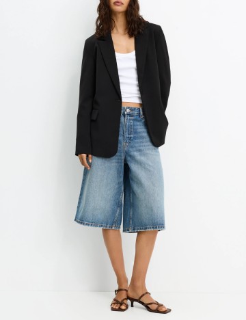 
						Sacou Pull&Bear, negru