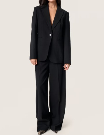 
						Sacou Soaked In Luxury, negru