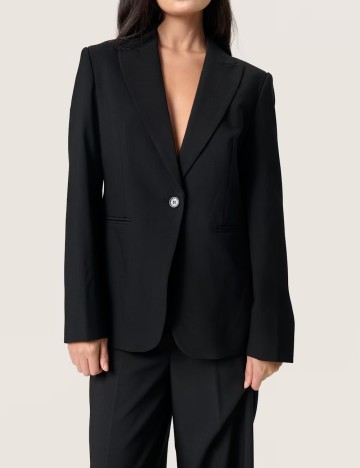 Sacou Soaked In Luxury, negru