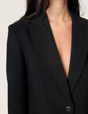 Sacou Soaked In Luxury, negru