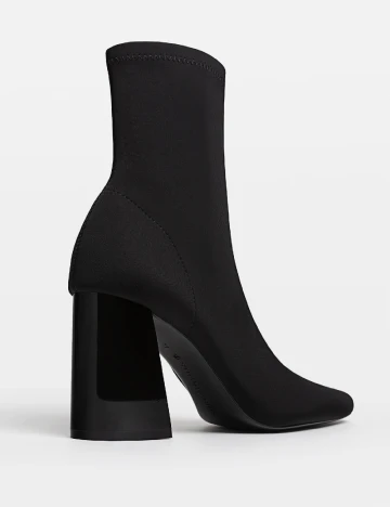 Botine Stradivarius, negru
