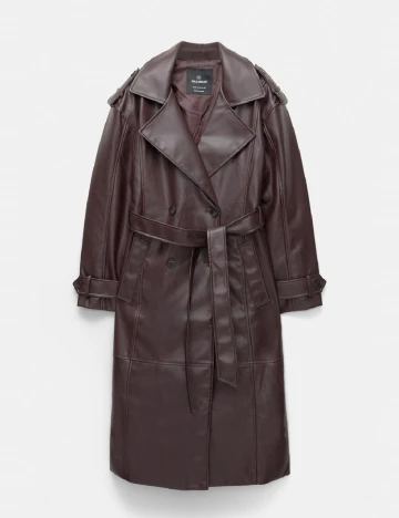 Trench Pull&Bear, maro Maro