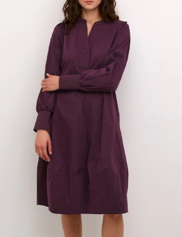 Rochie medie Culture, mov