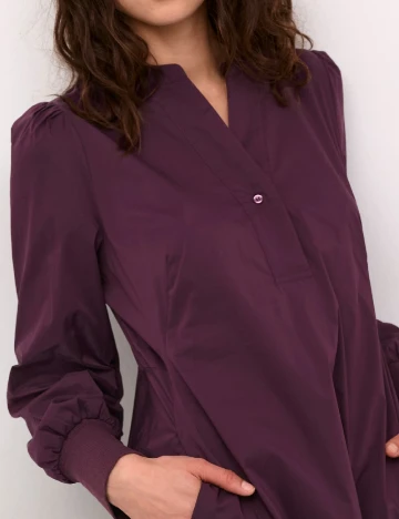 Rochie medie Culture, mov
