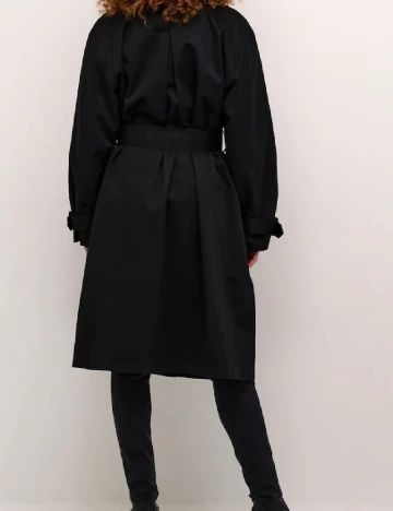 Trench Kaffe, negru