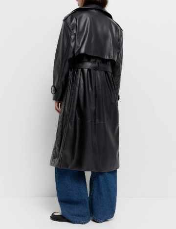 Trench Pull&Bear, negru