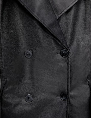 Trench Pull&Bear, negru